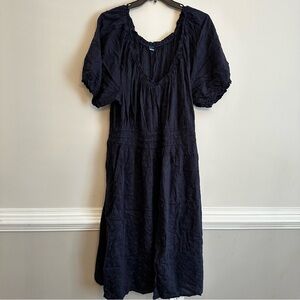 Old Navy Navy Blue Midi Dress